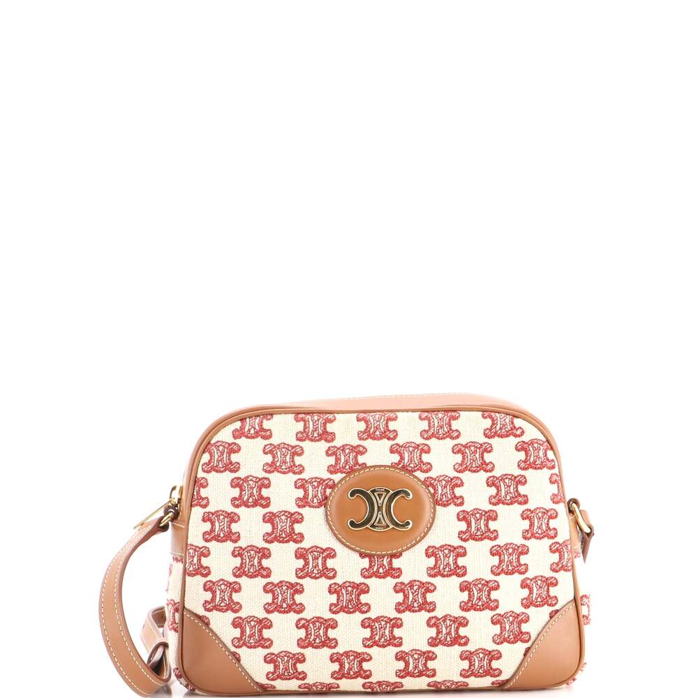 Celine Camera Bag Triomphe Canvas Small #320692C15B